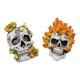 thumbnail image 1 of Lindo Cráneo Clip Ventilación Coche 2/3 Uds Resina Auto Interior Adornos Halloween Decoraciones, 1 of 9
