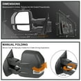thumbnail image 4 of Spec-D Tuning Black Power Heated Tow Mirrors+LED Signal+Puddle 22Pin & 8Pin Compatible with 2015-2020 Ford F150 Left + Right Pair, 4 of 7