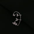 thumbnail image 4 of Heliisoer Boucles d'Oreilles Mode Diamant Femmes Sans Boucles d'Oreilles 1PC, 4 of 5