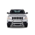 thumbnail image 2 of Black Horse Max Bull Bar No Skid Plate Stainless Steel Compatible with 2008-2010 Jeep Grand Cherokee-MBS-JEB9106, 2 of 8