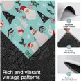 thumbnail image 3 of Blue Christmas Santa and Snowman Pattern Kitchen Rugs Sets Of 3,Kitchen Runner Rugs Non Skid Washable,Decorative Kitchen Floor Mats for Kitchen,Sink,Laundry,17"x30"+ 17"x47" + 17"x59", 3 of 6