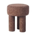 thumbnail image 3 of Claire Sedona Brown Knubby Stool, 3 of 7