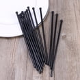 thumbnail image 6 of KAKOWELY Coffee Stirrer Sticks Cylindrical Acrylic 50Pcs Black, 6 of 9