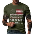 thumbnail image 6 of 4th of July Shirts for Men American Flag Short Sleeve Crew Neck Patriotic Graphic T-Shirts Independence Day Tee Tops AG,L, 6 of 6
