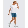 thumbnail image 3 of Remera CRZ YOGA de Algodón Pima Cuello Barco Corte Holgado Blanca M, 3 of 7