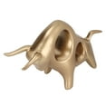 thumbnail image 4 of Decoración de Escultura de Toro, Escultura de Toro de Lucha de la Suerte Estatua de Toro Tauro Joyería de Resina de Toro Duradera Decoración del Hogar Soporte de Joyería Regalos de Adorno Repres Khall Tendencias, 4 of 6