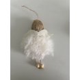 thumbnail image 4 of Angel Girl Pendant Christmas Tree Pendant Xmas Doll Hanging Christmas Decorative（white）, 4 of 5