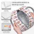 thumbnail image 3 of Balery Hello Easter Bolsa de Almuerzo para Mujeres, Caja de Almuerzo, Bolsa de Almuerzo Pequeña Impermeable, Tote de Almuerzo Reutilizable con Gran Capacidad, 3 of 6