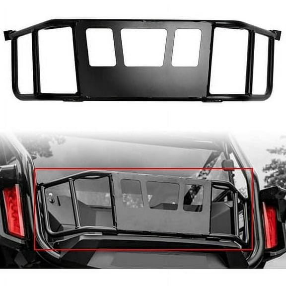 Kojem Tailgate Cargo Rack for 2019 2020 Honda Talon 1000R / 1000X Rear Luggage Carrier Barricade