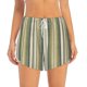thumbnail image 2 of Balery Colourful stripes Pantalones cortos deportivos para mujer con forro y dos bolsillos, elásticos, para entrenamiento, gimnasio, yoga-Large, 2 of 7