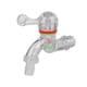thumbnail image 2 of Grifo de agua Dispensador de agua Grifo Jardín Resistente a caídas Grifo de agua caliente fría Grifo Grifo Grifo de agua para hotel, ducha, lavabo, Hilo 2cm DYNWAVEMX Grifo Lavadora, 2 of 8