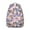 Pink, variant on Compact Travel Backpack Featuring Pineapple Lover Print Hawaiian Aesthetic Lightweight for Daily Work School Commute and Summer Fun