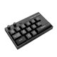 thumbnail image 1 of Placa de matrícula de teléfono de estacionamiento con teclado adhesivo giratorio universal para coche Color E, 1 of 9