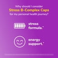 thumbnail image 5 of Twinlab Stress B-Complex Caps - High Potency Vitamin B Complex Capsules with Vitamin C 1000mg - Long-Lasting Energy for Immune Support, Stress Relief and Nerve Support, 250 capsules, 1-pack, 5 of 6