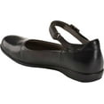 thumbnail image 3 of Women's Earth Alder 2 Dalma Quarter Strap Flat Black Leather 7 M, 3 of 5