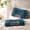 Green, variant on 2 Ergonomic Neck Pillows, Breathable, Washable Zip Cover, All-Season Neck Support(blue white)