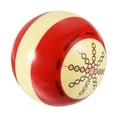 thumbnail image 1 of Unique Bargains 2.3' Billiard Cue Ball Pool Table Training Ball with Standard Lines and Dots, Red, 1 of 6