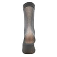 thumbnail image 3 of 3-Pack Mens Mid Calf Sheer Silk Nylon Dress Socks (Iron Grey (Style 2)), 3 of 7