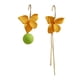 thumbnail image 2 of Jumpingount Pendientes largos de borla, colgante de bola de flores, aniversario de boda asimétrico, joyería delicada, regalos para niñas y Ropa, zapatos y accesorios Miscelánea, 2 of 6