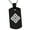 Black, variant on Stainless Steel Kamei Samurai Crest Engraved Dog Tag Pendant Necklace