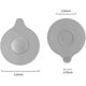 thumbnail image 1 of Universal Silicone Drain Plug & Bathtub Stopper - Suction Kitchen Sink & Bathroom Laundry Plug in Gray - Versatile Leak-Proof Solution, 1 of 4