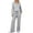 Z44-Grey, variant on Aihuaihua 2 Piece Sets for Women 2025 Fall Outfits Sweatsuit Oversized Sweatshirt Drawstring Wide Leg Sweatpants Matching Set Tracksuit GN2