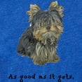 thumbnail image 2 of CafePress - Good Yorkie - Cute Infant Baby Football Bodysuit, 2 of 3