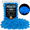 Blue, variant on Glow in the Dark Garden Pebbles for Walkways, Flower Beds & Landscaping, Luminous Stones, Blue & 1000pcs
