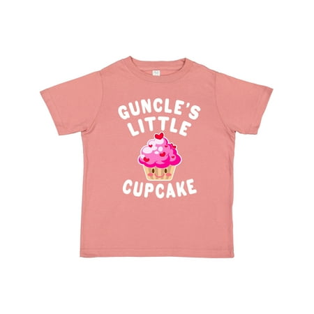 

Inktastic Guncles Little Cupcake Gift Toddler Toddler Girl T-Shirt