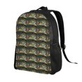 thumbnail image 2 of Disketp Largemouth Bass Fish Mochila Unisex de Apertura Lateral Completa, Mochila para Laptop para Escuela, Trabajo y Viajes, 2 of 8