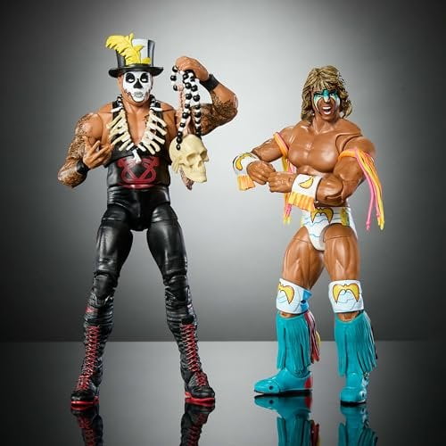 WWE Ultimate Edition Ultimate Warrior & Papa Shango Figure, Grudge