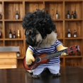 thumbnail image 3 of Disfraz divertido de Halloween Disfraz de guitarra para perro mascota-Ll, 3 of 5