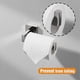 thumbnail image 3 of Chrome Toilet Roll Holder Wall Mounted Premium 304 Stainless Steel Toilet Paper Holder for Bathroom Rustproof Square, 3 of 5