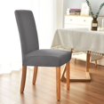 thumbnail image 1 of Chair Slipcovers Set of 4 Stretch Chair Covers Modern Chair Cover Elastic Removable Washable Fitted Slipcover for Dining Chairs Rocking Chair Cover Wedding Office Banquets Parties Decor, 1 of 5