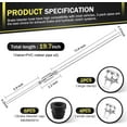 thumbnail image 2 of 2 Pack Brake Bleeder Hose, Motorcycle Brake Bleeder Kit with Nozzle Cap & Clamp, One Way Check Valve Tube Bleeding Tools for Hydraulic System Bleeding, Car Clutch Fluid Replacement Hose, 2 of 7