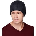 thumbnail image 2 of Winter Hats for Men Wool Knit Slouchy Beanie Hats Warm Baggy Skull Cap, 2 of 6