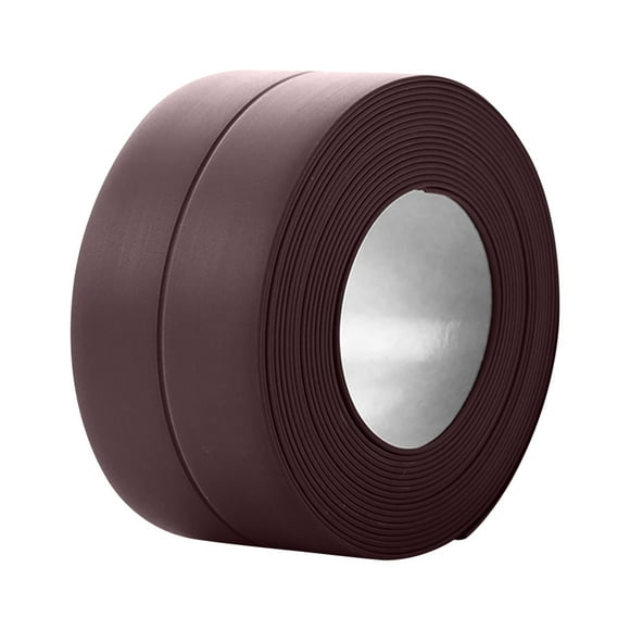 Xihbxyly Cinta Adhesiva Impermeable para Esquinas de Pared, Fácil de Limpiar, Diseño En Ángulo Recto, Pvc, para Uso Doméstico, Baño y Cocina, Aplicación Flexible, 3,2 M de Largo, 3,8 Cm de Ancho.