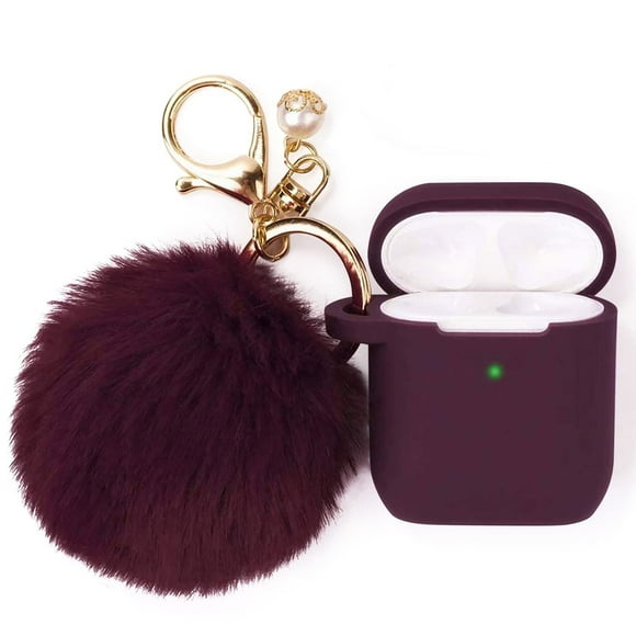 Funda para Airpods Filoto Silicone Burgundy para Airpods 2 y 1