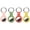 pink green red yellow, variant on 4 Pack AirTag Holder with Keychain -Sherry AirTag Case with Anti-Lost Keychain, Protective Air Tag, Item Finders, for Dog, Cat, Keys, Wallet, Backpacks