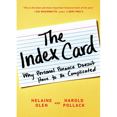 The Index Card : Why Personal Finance Doesn't Have to Be (Best Personal Finance App 2019)