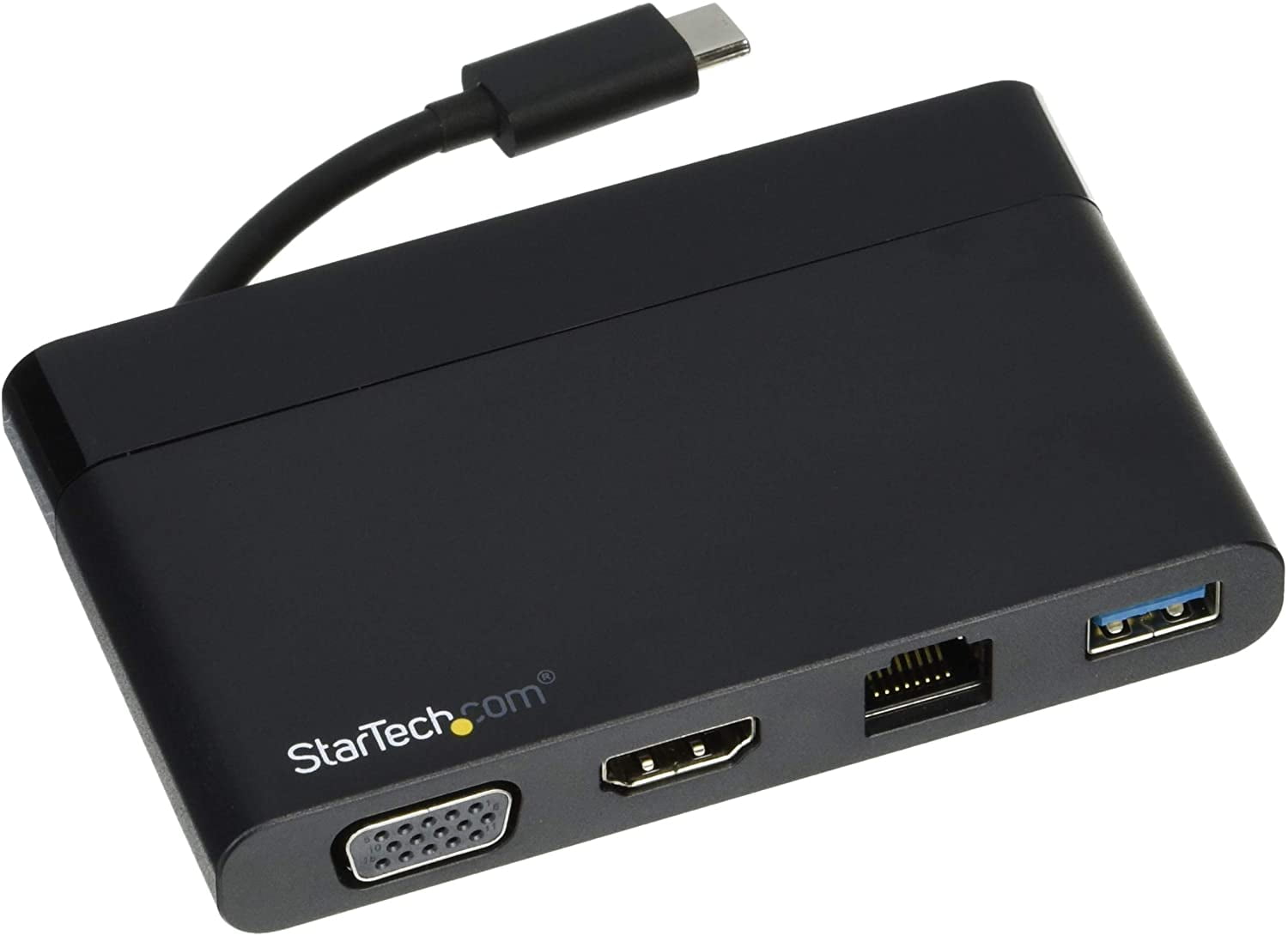 StarTech USB C Multiport Adapter with HDMI, VGA, Gigabit & USB