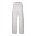 thumbnail image 2 of Kureaily Men's Casual Summer Pants Loose Fit Comfortable Everyday Trousers Breathable Lightweight Long Pants For Daily Wear And Leisure Activities, 2 of 5