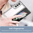 thumbnail image 5 of for Galaxy Z Fold 4 5G Case Samsung Z Fold 4 5G Case with Transparent Bracket Premium Clear Back Panel + TPU Bumper Cover for Samsung Galaxy Z Fold 4 5G（XC Clear）, 5 of 14