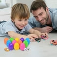thumbnail image 5 of NAOJIE 24 Pcs Easter Voitures à Rétrofriction Remplies d'Oeufs Easter Mini Voitures de Course Easter pour Enfants Garçons Cadeaux de Fête Easter, 5 of 5