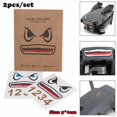 thumbnail image 2 of 2Pcs RC Drone Decoration Adhesive Skin 3D Shark Sticker for DJI Mavic Pro Part, 2 of 7