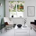 thumbnail image 3 of St. Patrick's Day Kitchen Curtains Window Panels, Lucky Shamrocks Boots Green Leaves Retro Insulated Window Treatment Curtain, Grommet Curtains for Bedroom/Living Room/Bathroom, 2 Piece 27.5"Wx39"L, 3 of 8