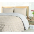 thumbnail image 5 of Ambesonne Neutral Color Duvet Cover Set, Royal Themed Birds, 2-Calking, Champagne Eggshell, 5 of 7