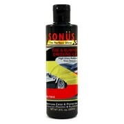 Sonus No Sling Ecofriendly Tire and Bumper Dressing Gel 8 fl. oz. High Gloss Rubber & Black Plastic Treatment for Auto Truck RV