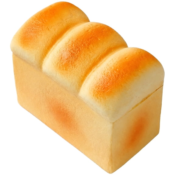 Soft Bread Loaf Squishy Squishy for Adults Tactile Sensory Gadget Elastic Dough Silhouette Office Desk Accessory Manual Pressure Relief Tool 1 Pack