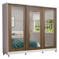 thumbnail image 1 of Ropero Closet Madesa 3 Puertas 3 Espejos con Pies BM, 1 of 5